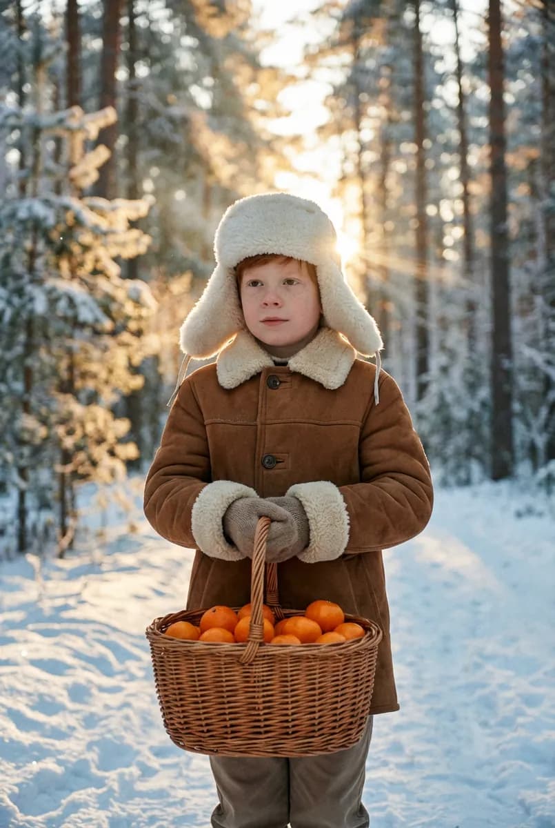 Детская фотосессия — идеи и примеры: Лесная