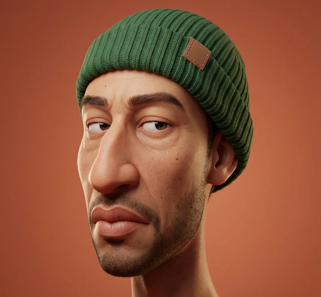 Аватарка из фото: аниме, чиби и 3D: 3D-портрет