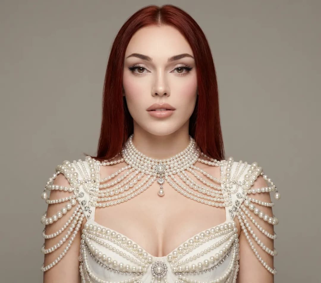 Fashion-фотосессия — идеи и примеры: Жемчужный кутюр